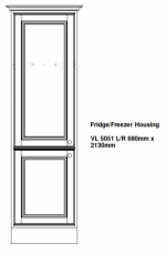 FRIDGE FREEZER KITCHEN HOUSING